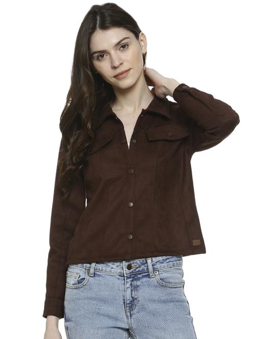 long sleeved pocket flap jacket - 16741970 - Standard Image - 1