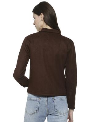 long sleeved pocket flap jacket - 16741970 - Standard Image - 3