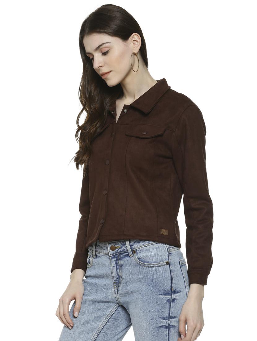 long sleeved pocket flap jacket - 16741970 - Zoom Image - 2