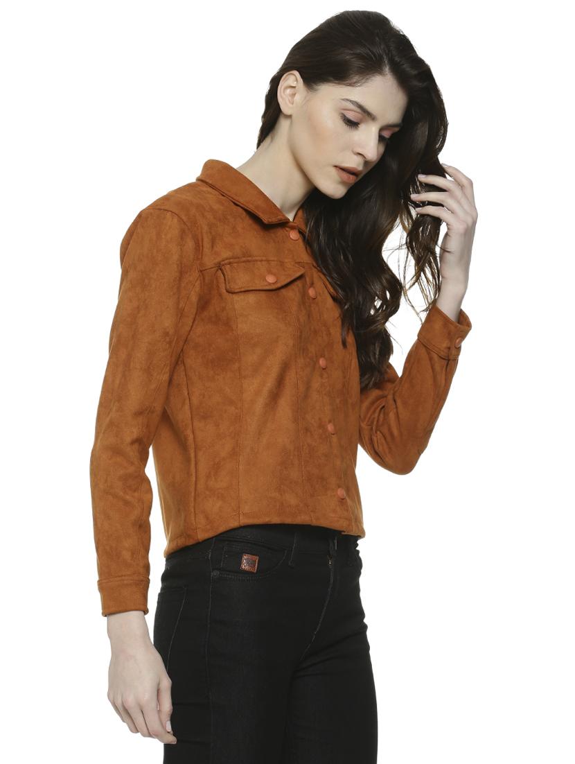 long sleeved pocket flap jacket - 16741971 - Zoom Image - 2