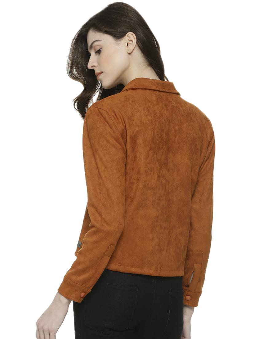 long sleeved pocket flap jacket - 16741971 - Zoom Image - 3
