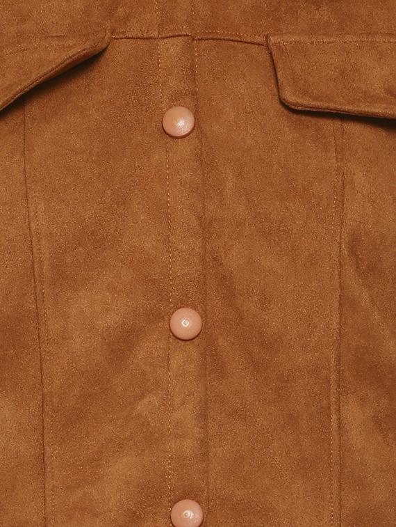 long sleeved pocket flap jacket - 16741971 - Zoom Image - 5