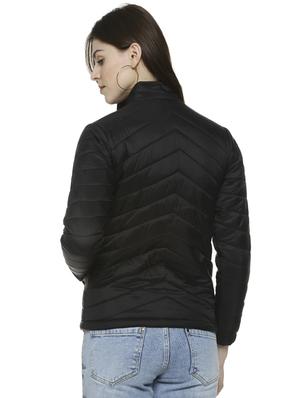 long sleeved pocket detail padded jacket - 16741977 - Standard Image - 3