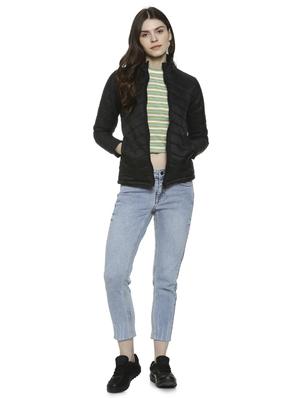long sleeved pocket detail padded jacket - 16741977 - Standard Image - 4