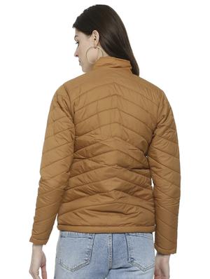 long sleeved pocket detail padded jacket - 16741978 - Standard Image - 3