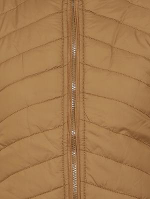 long sleeved pocket detail padded jacket - 16741978 - Standard Image - 5