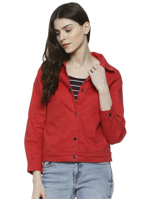 long sleeved pocket patch hooded jacket - 16741980 - Standard Image - 1