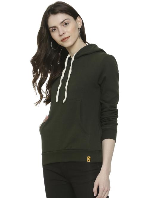 long sleeved pocket patch hooded sweatshirt - 16741984 - Standard Image - 1