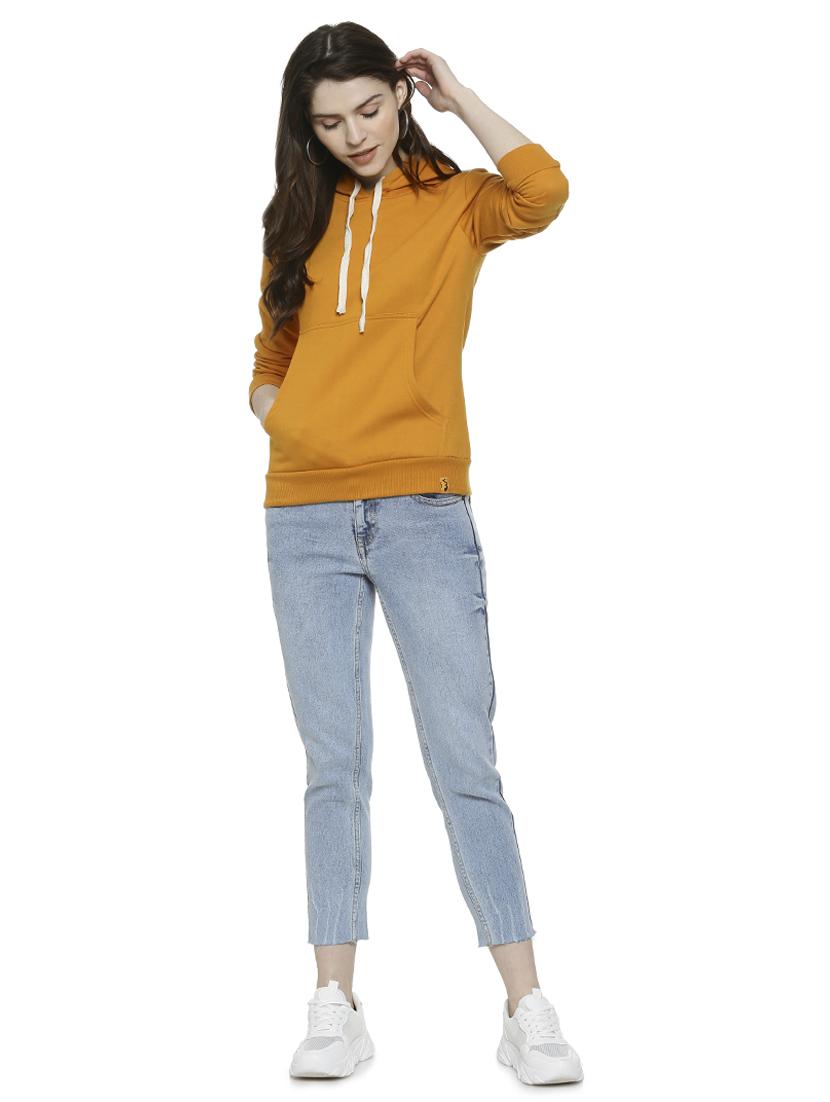 long sleeved pocket patch hooded sweatshirt - 16741986 - Zoom Image - 4