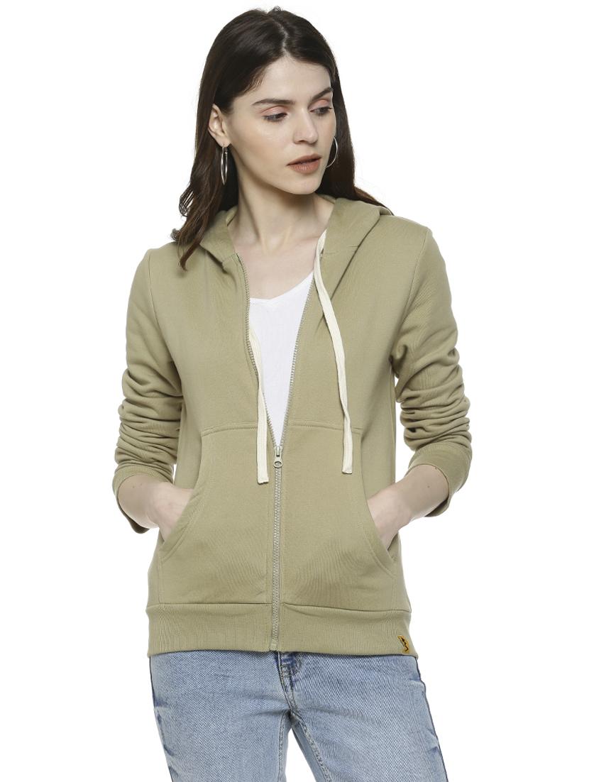 long sleeved pocket patch hooded jacket - 16741989 - Zoom Image - 1