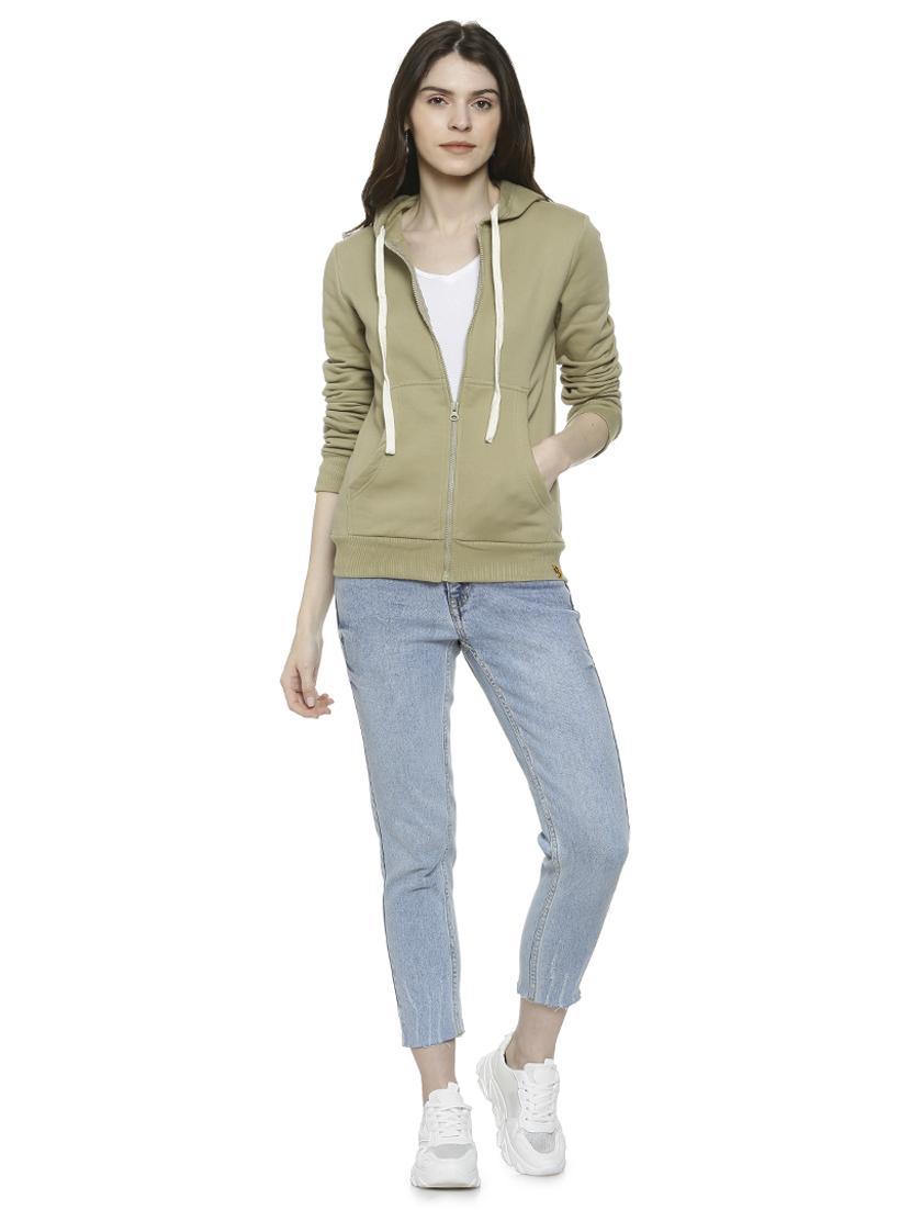 long sleeved pocket patch hooded jacket - 16741989 - Zoom Image - 4