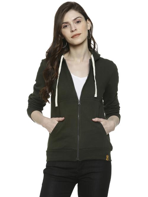 long sleeved pocket patch hooded jacket - 16741991 - Very Small Image - 1