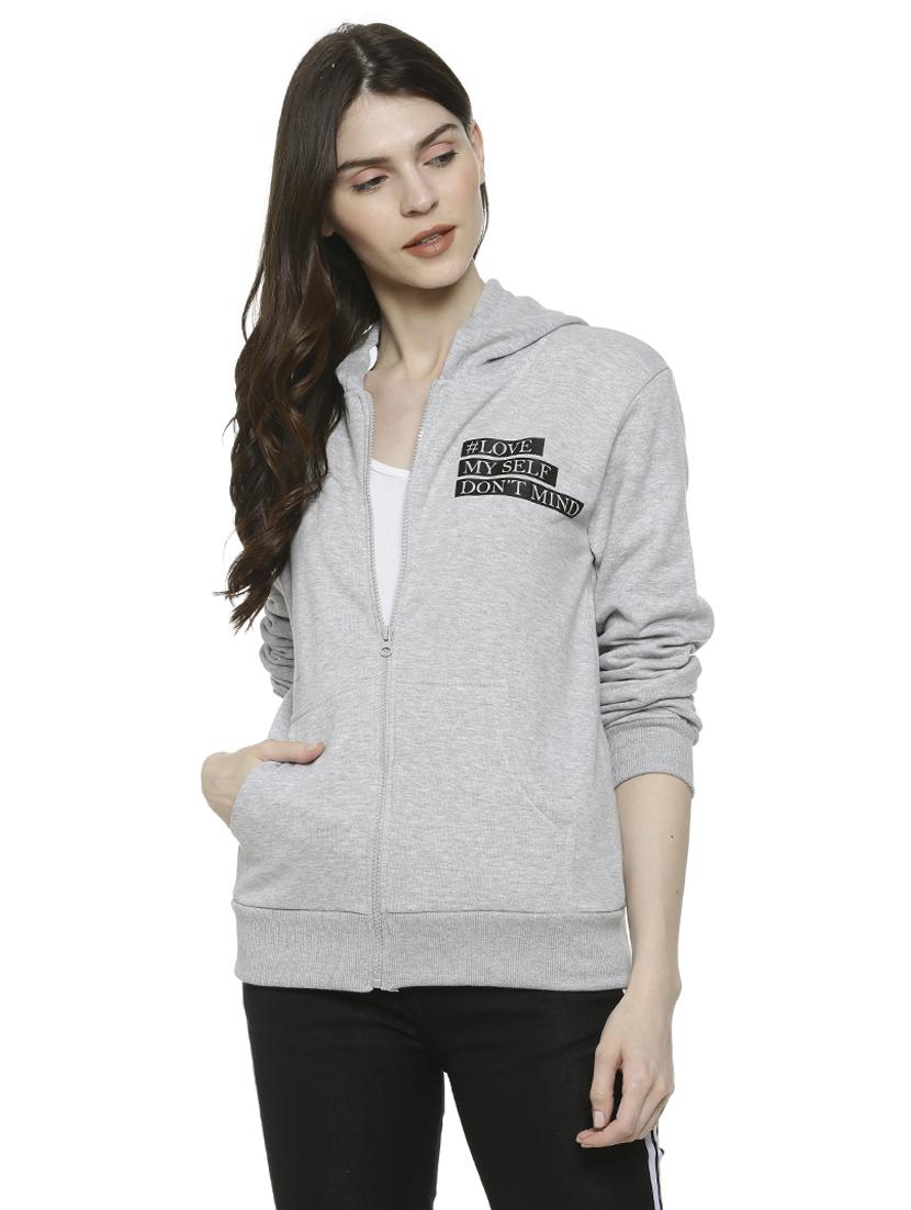 long sleeved pocket patch hooded jacket - 16741994 - Zoom Image - 1