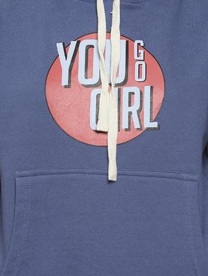 long sleeved quirky print hooded sweatshirt - 16741995 - Standard Image - 5