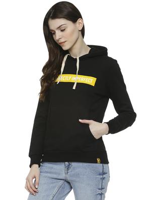 long sleeved quirky print hooded sweatshirt - 16741997 - Standard Image - 2
