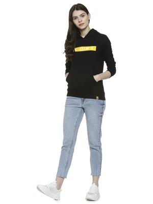 long sleeved quirky print hooded sweatshirt - 16741999 - Standard Image - 4