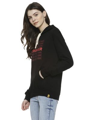 long sleeved quirky print hooded sweatshirt - 16742000 - Standard Image - 2