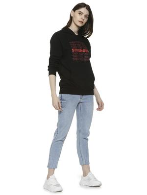 long sleeved quirky print hooded sweatshirt - 16742000 - Standard Image - 4