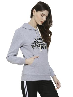 long sleeved quirky print hooded sweatshirt - 16742002 - Standard Image - 2
