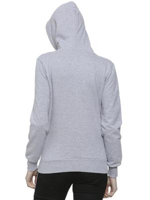 long sleeved quirky print hooded sweatshirt - 16742002 - Standard Image - 3