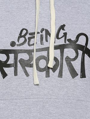 long sleeved quirky print hooded sweatshirt - 16742002 - Standard Image - 5