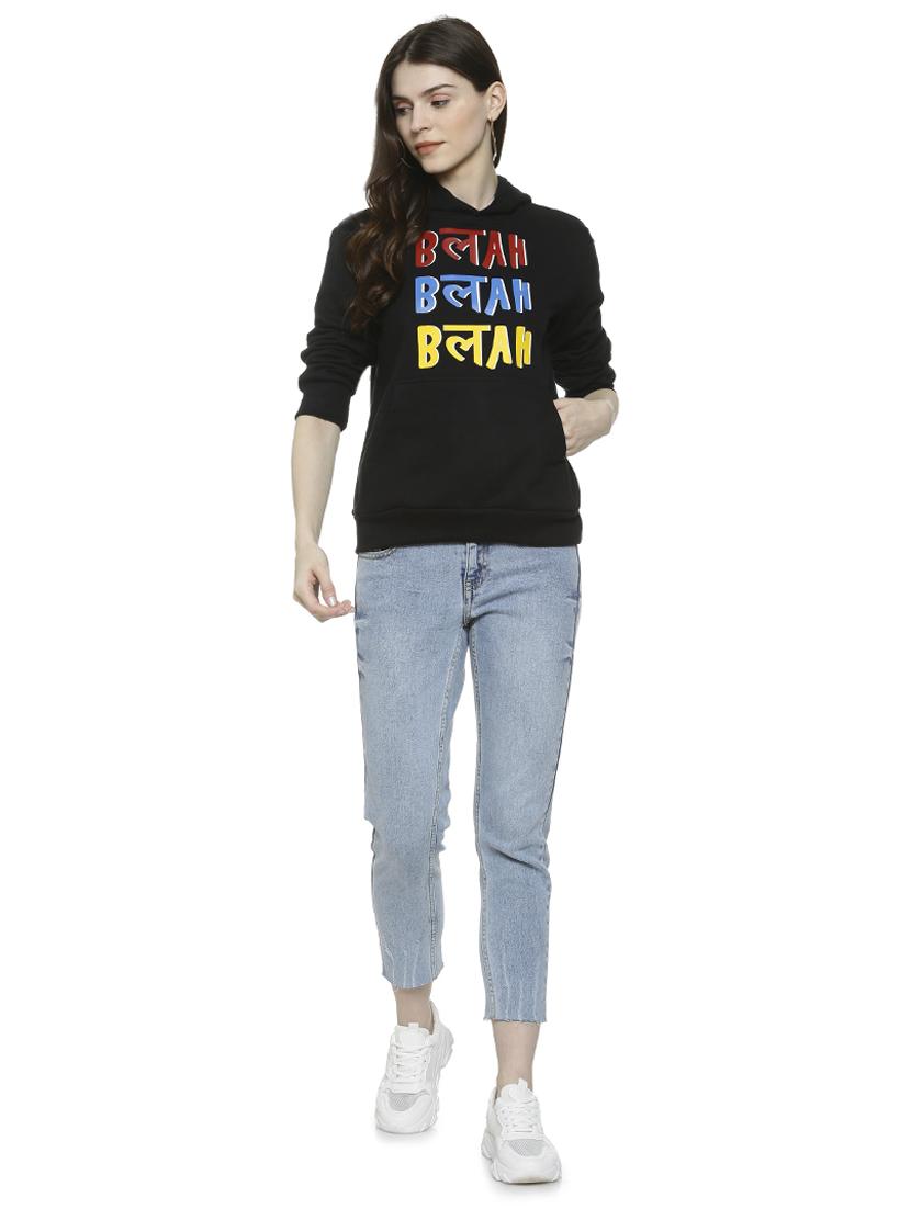 long sleeved quirky print hooded sweatshirt - 16742009 - Zoom Image - 4