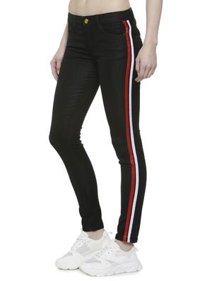 low rise side tapping jeans - 16742014 - Standard Image - 2