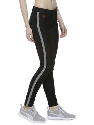 low rise side tapping jeans - 16742017 - Standard Image - 2