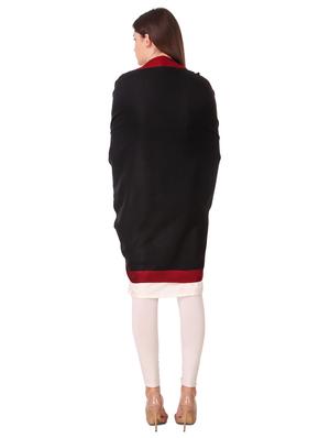 solid woolen shawl - 16742058 - Standard Image - 5