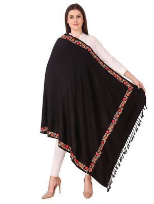 solid woolen shawl - 16742061 - Standard Image - 2