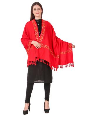 solid woolen shawl - 16742062 - Standard Image - 4