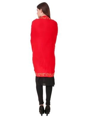 solid woolen shawl - 16742062 - Standard Image - 5