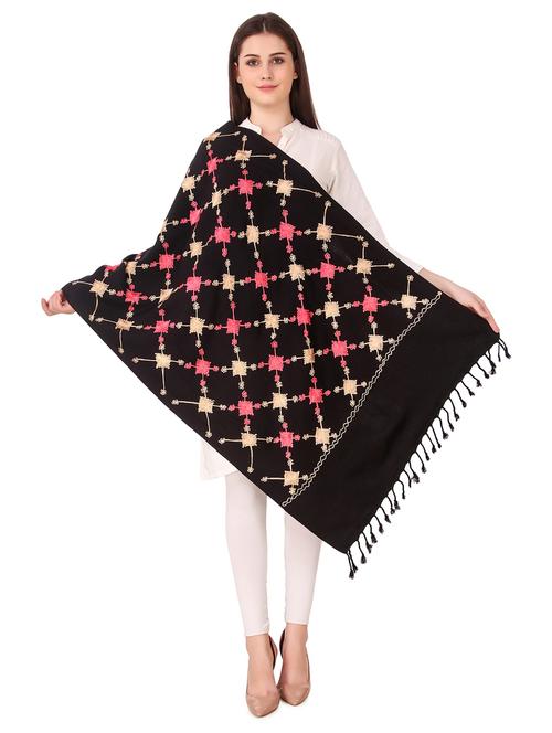black wool stole - 16742068 - Very Small Image - 1