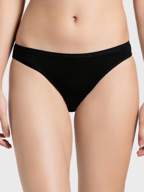 low rise solid bikini panty - 16742133 - Standard Image - 1
