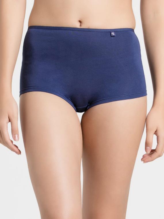 mid rise solid boy shorts panty - 16742169 - Zoom Image - 1