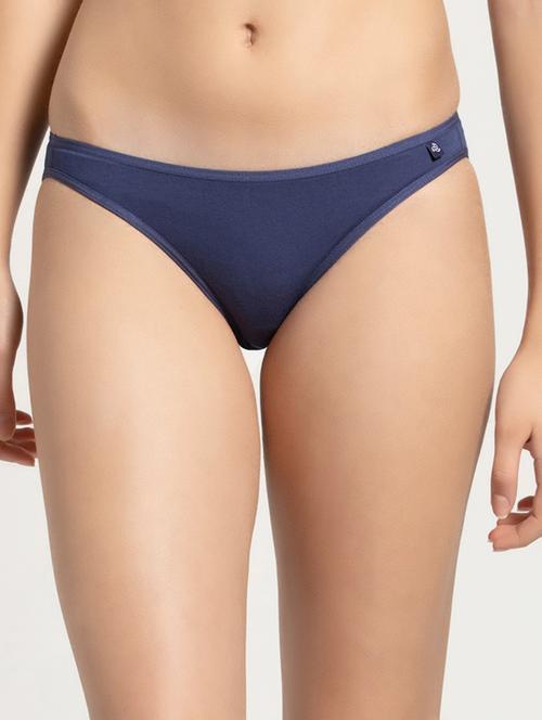 low rise solid bikini panty - 16742171 - Standard Image - 1