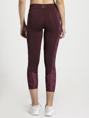 high rise geometric print legging - 16742178 - Standard Image - 3