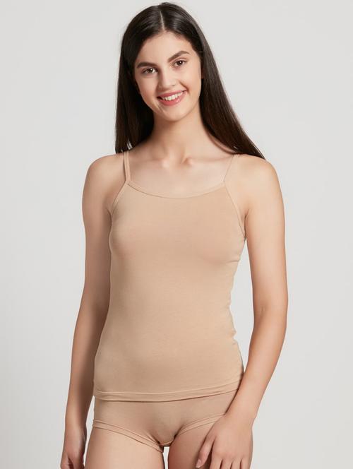 cami neck solid camisole - 16742183 - Standard Image - 1