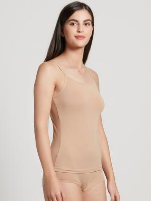 cami neck solid camisole - 16742183 - Standard Image - 2