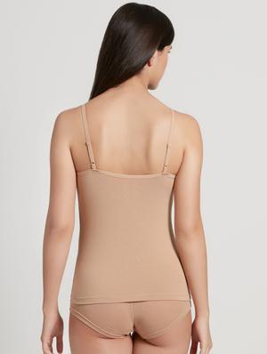 cami neck solid camisole - 16742183 - Standard Image - 3