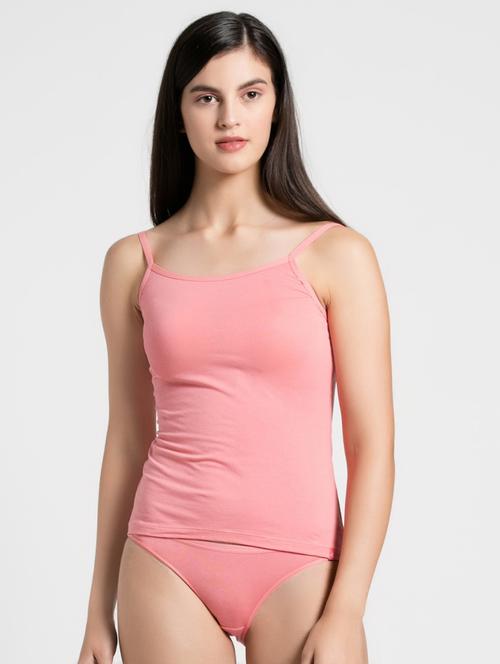 cami neck solid camisole - 16742184 - Standard Image - 1