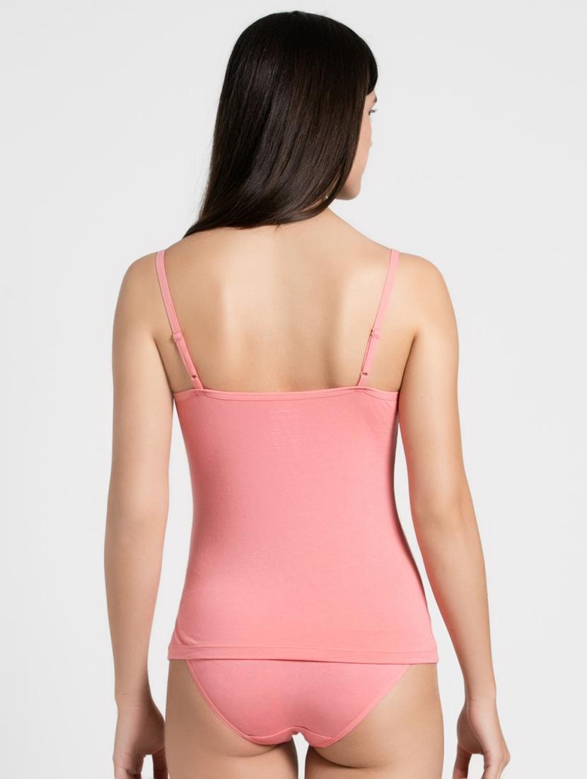cami neck solid camisole - 16742184 - Zoom Image - 2
