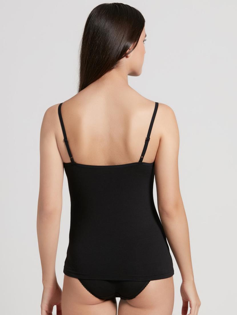cami neck solid camisole - 16742186 - Zoom Image - 3