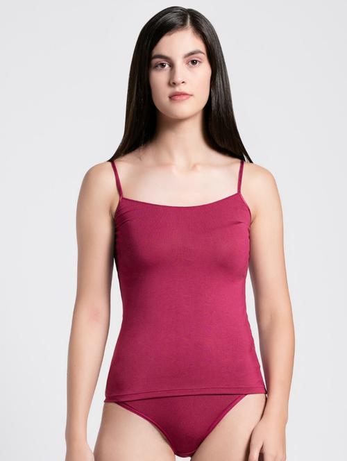 cami neck solid camisole - 16742187 - Standard Image - 1