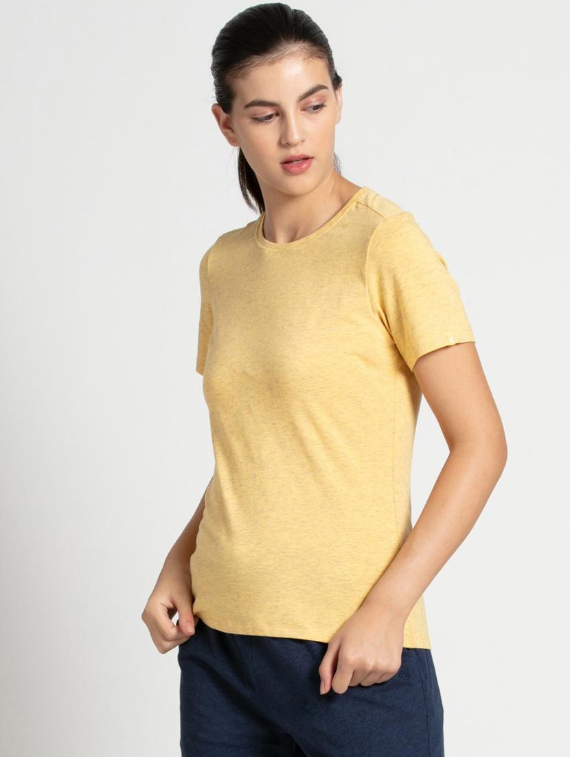 crew neck solid tee - 16742219 - Zoom Image - 2