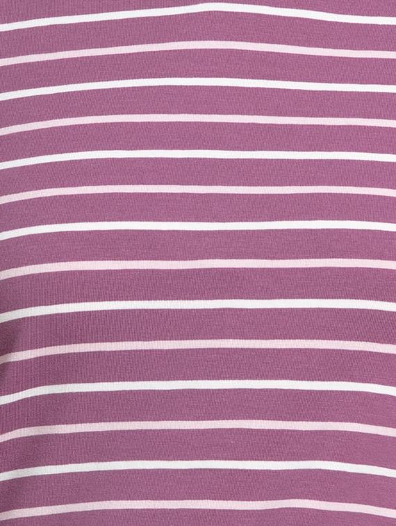 v neck striped tee - 16742222 - Zoom Image - 5