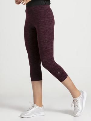 high rise melange capri - 16742239 - Standard Image - 2