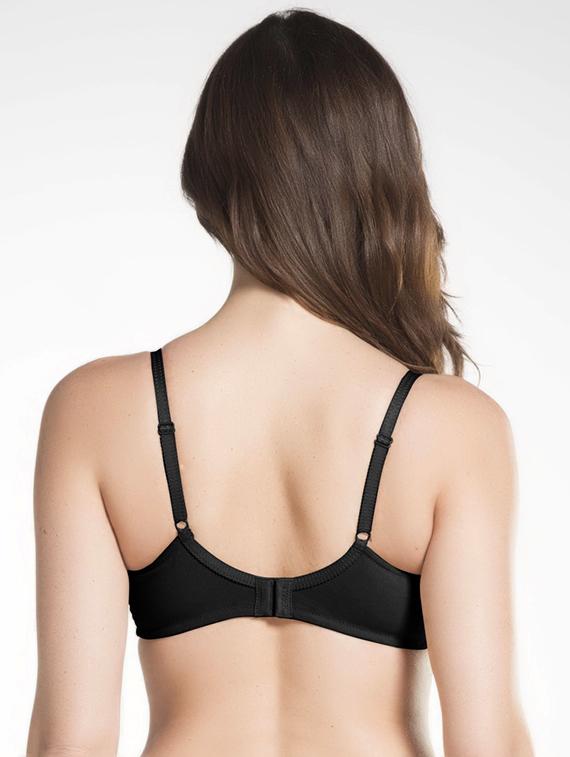 lace detail non padded bra - 16742346 - Zoom Image - 2
