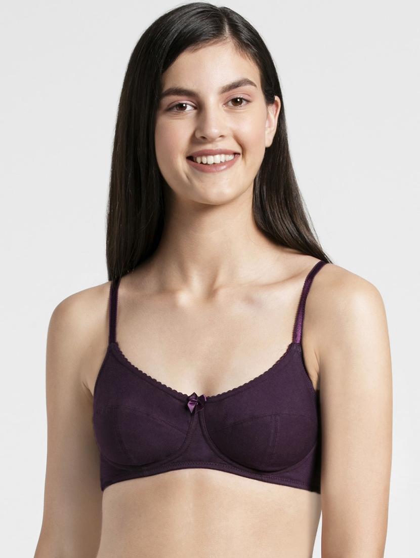 bow patch non padded bra - 16742395 - Zoom Image - 1