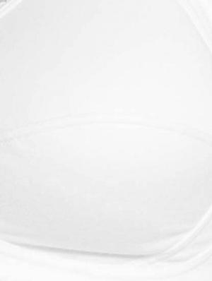 bow patch solid regular bra - 16742597 - Standard Image - 3